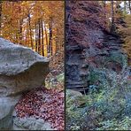 2. Sandsteinhöhlen Gränichen/ Kt. AG / Schweiz - Kreuzblick