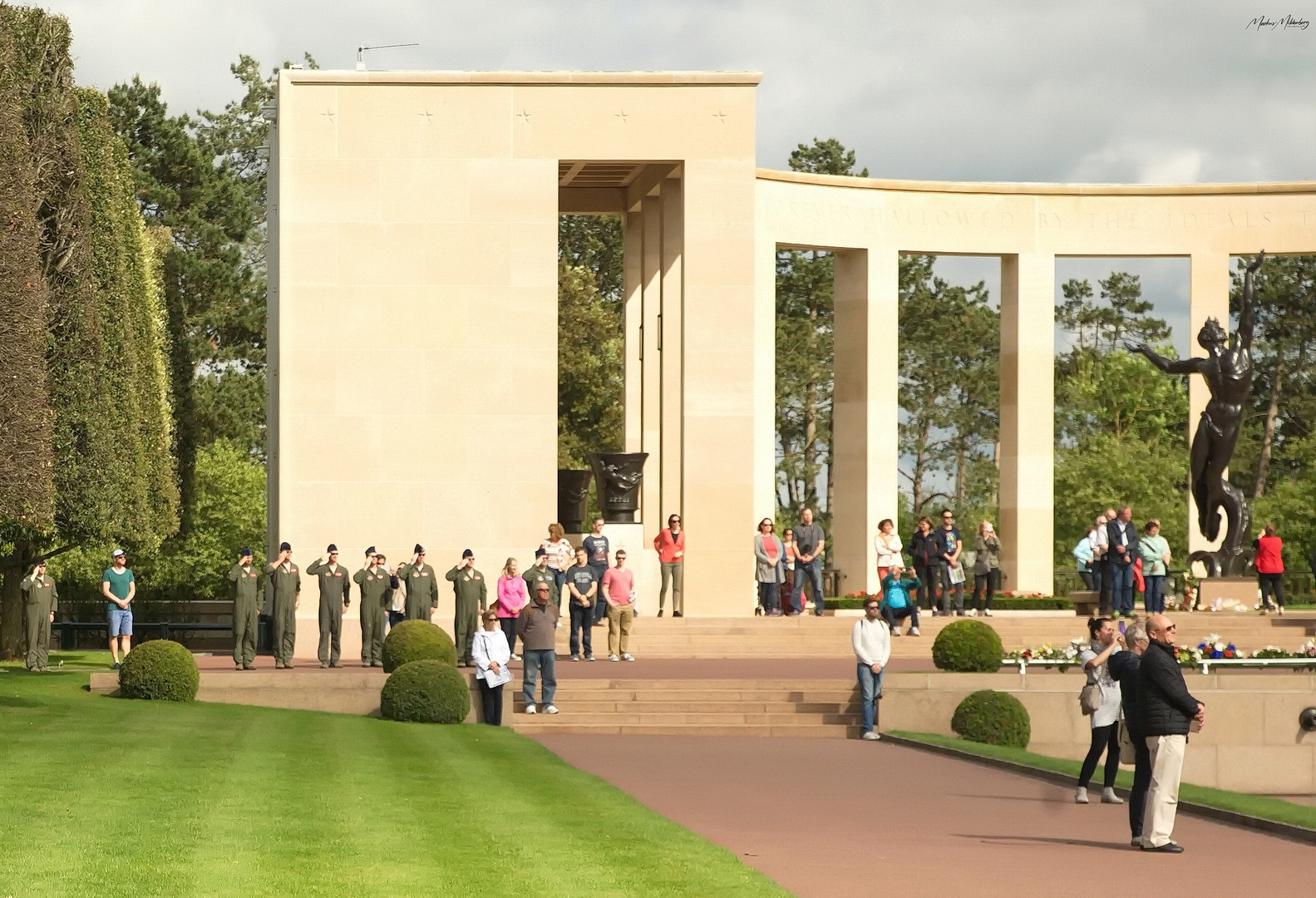 2 Soldatenfriedhöfe in der Normandie