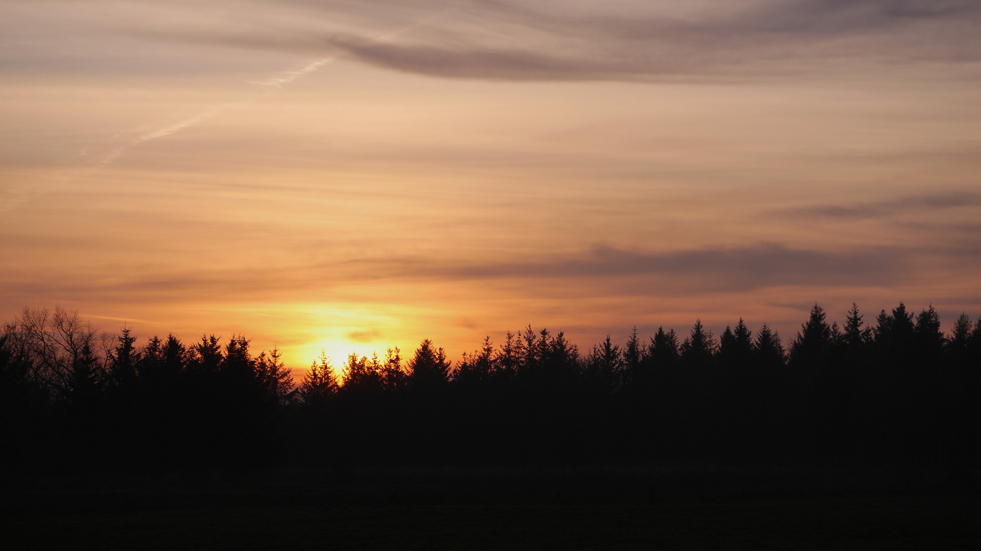 (2) Sonnenuntergang in Aventoft...