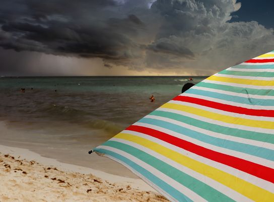 2. Tag  in Mexiko.. das erste Mal am Strand