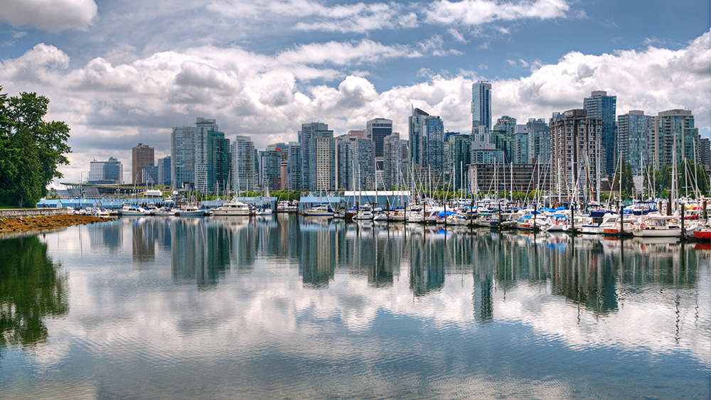 2. Tag: Yachthafen von Vancouver