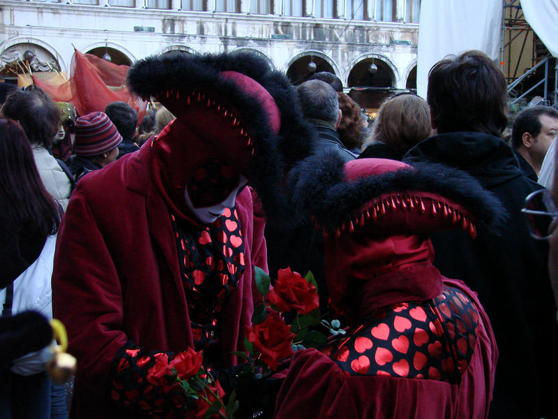 2 vereinte Herzen in Venedig Karneval 2007