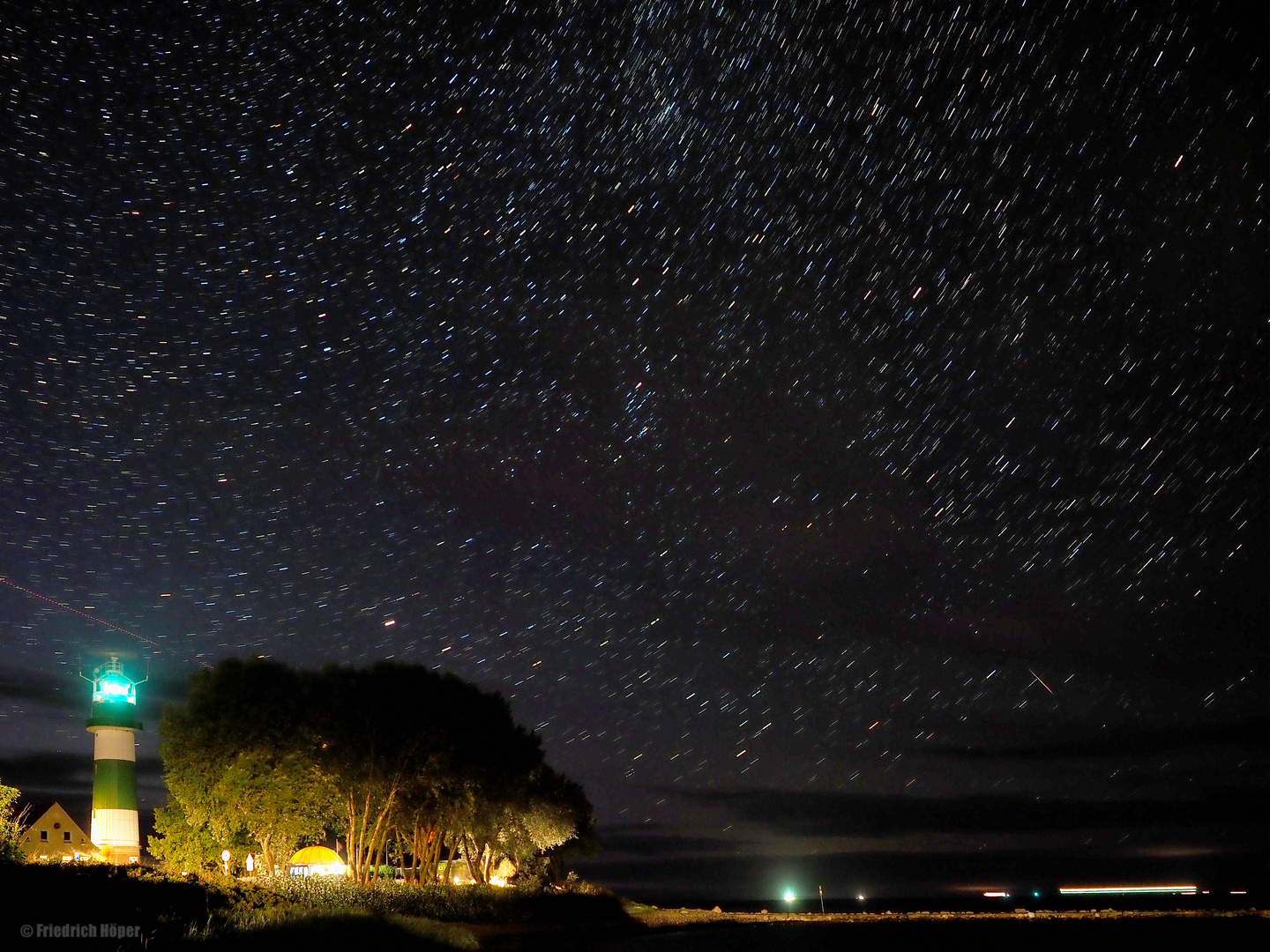 2. Versuch - Startrails an der Bülker Huk_3