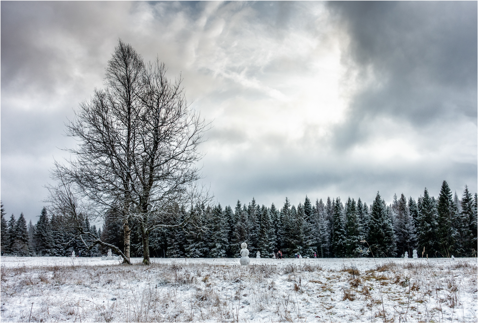 2. Weihnachtsfeiertag im Oberharz - oder auch: Die Invasion der Schneemänner