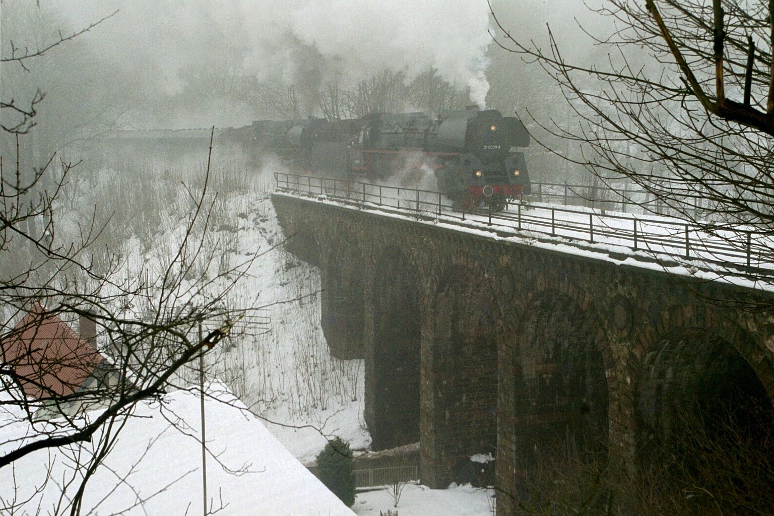 2 X 01.5 an der Rampe nach Oberhof