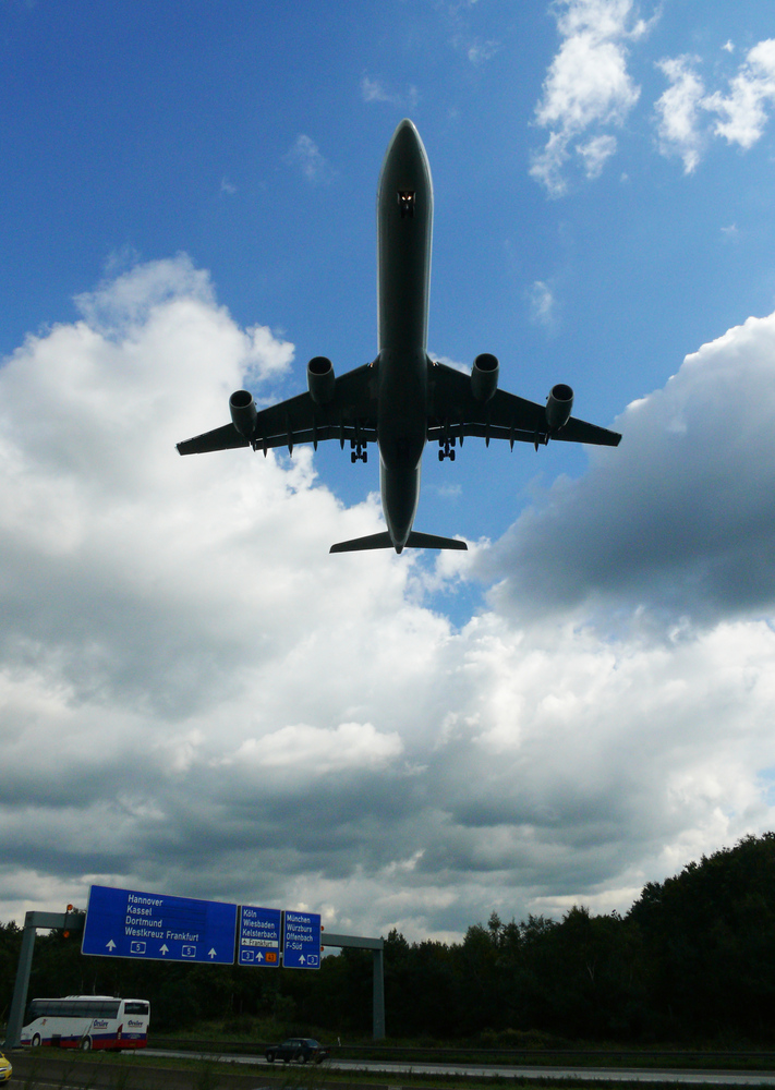 20 Sek. bis zur Landung A 340