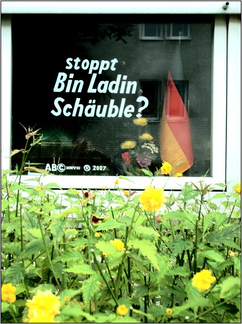 20. "stoppt Bin Ladin Schäuble ?"