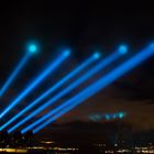 200 Jahre Rheinhessen - Lichtbrücke Bingen/Ockenheim