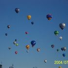 2004 da flogen die Ballons reichlich über Leipzig,