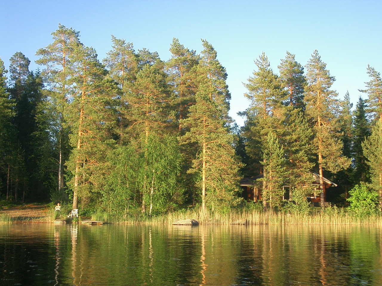 20050626 ARCHIV   Sonntag mit Sonne  :Sonnwende in Finnland