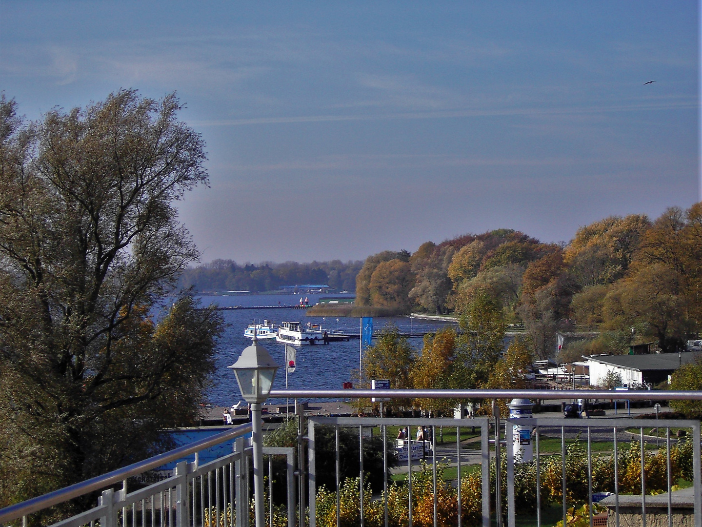 20051029 Müritz / Waren Blick von der Kaffeeterrasse 