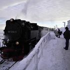 20071216 ARCHIV :wie dazumal Brockenbahn auf dem Brockenbahnhof