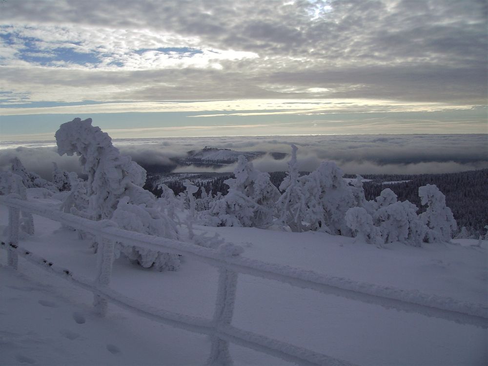 20071216 ARCHIV : Wie dazumal Winter auf dem Brocken