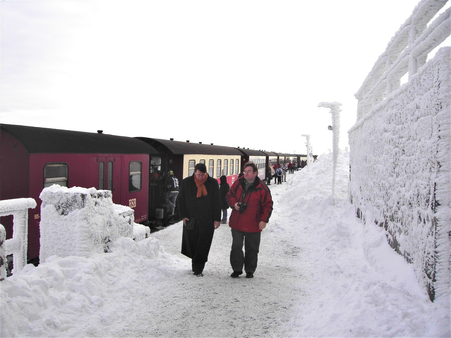 20071216  BROCKEN Bahnhofsszene 