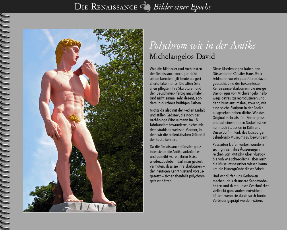 2008 • Der polychrome David