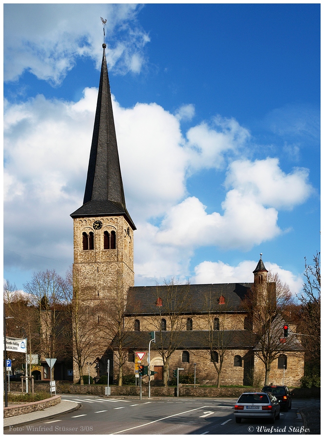 2008 Overath im März - St.Walburga 4