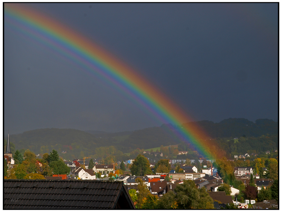 2008 Overath Regenbogen, Oktober