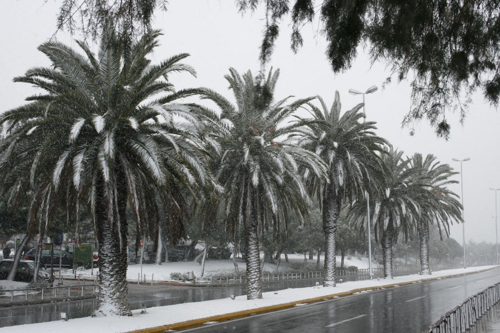 2008 snow at vouliagmenis