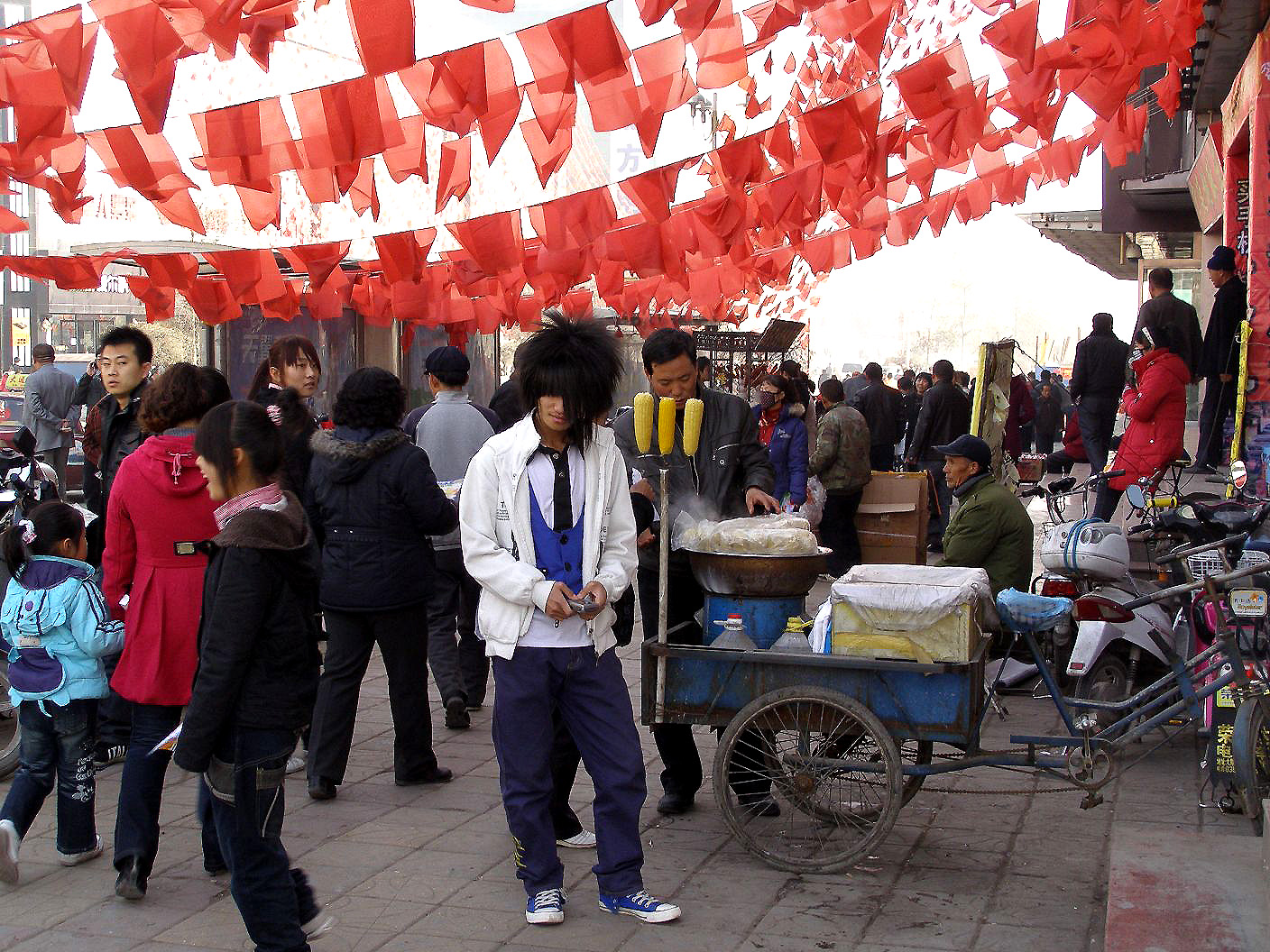 2009 Datong - Straßenszene