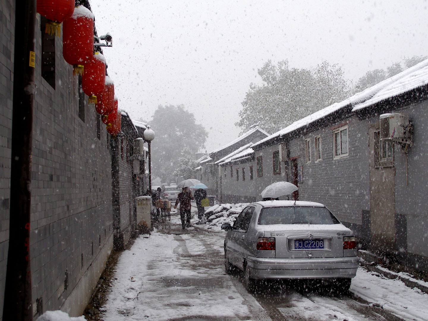 2009 Peking: Altstadtgasse