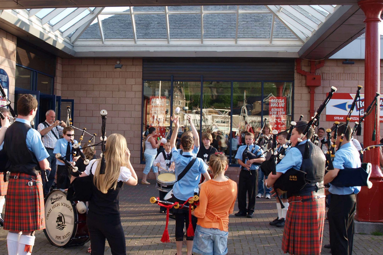 2009 - Straßenmusikanten in Schottland