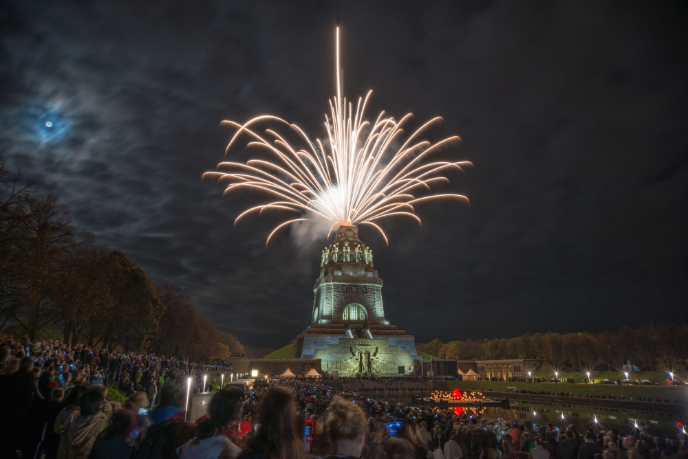 200.Jahrestag der Völkerschlacht, Abschlussfeuerwerk