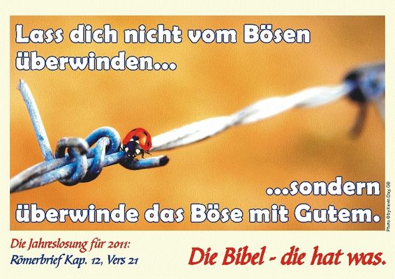 2011 Biblische Jahreslosung