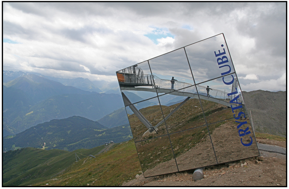 2011 Fiss (Tirol) - Auf der Brücke zur Aussichtsplattform