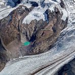 2011: Gornersee und Monte Rosa-Hütte noch vom Eis umzingelt!