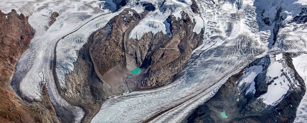 2011: Gornersee und Monte Rosa-Hütte noch vom Eis umzingelt!