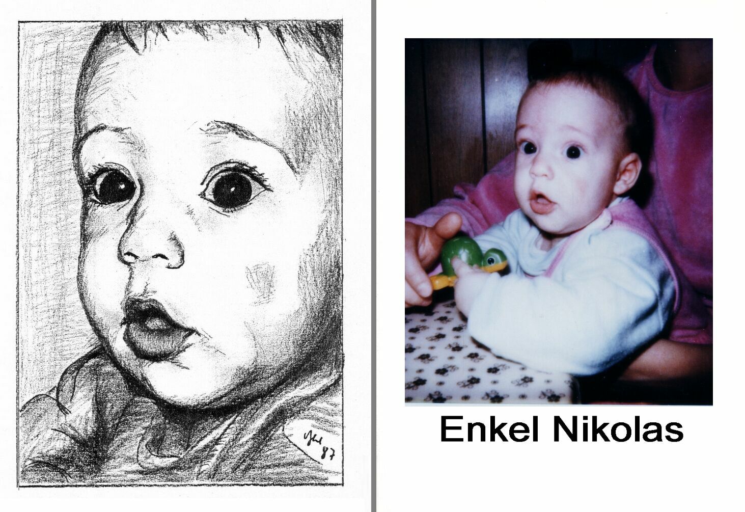 2011 unser Enkel Nikolas  *)