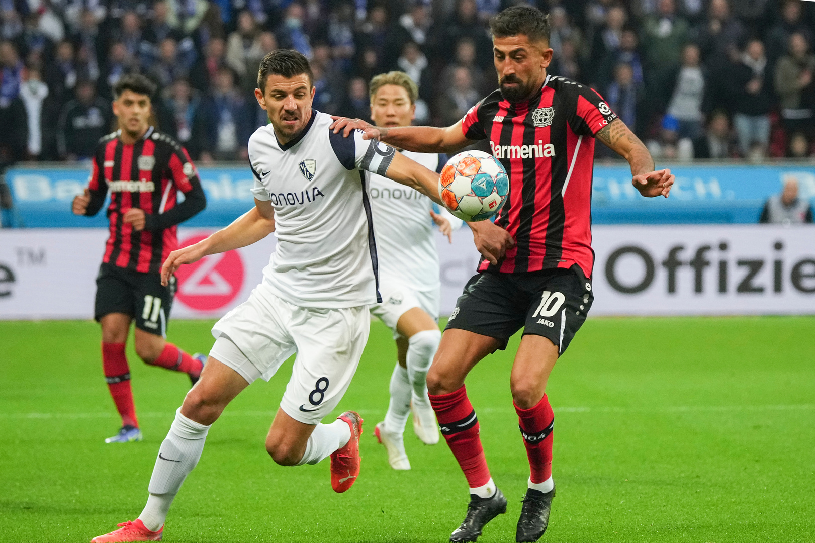 20.11.2021, BayArena, Leverkusen, GER, 1.FBL. Bayer 04 Leverkusen vs. VfL Bochum