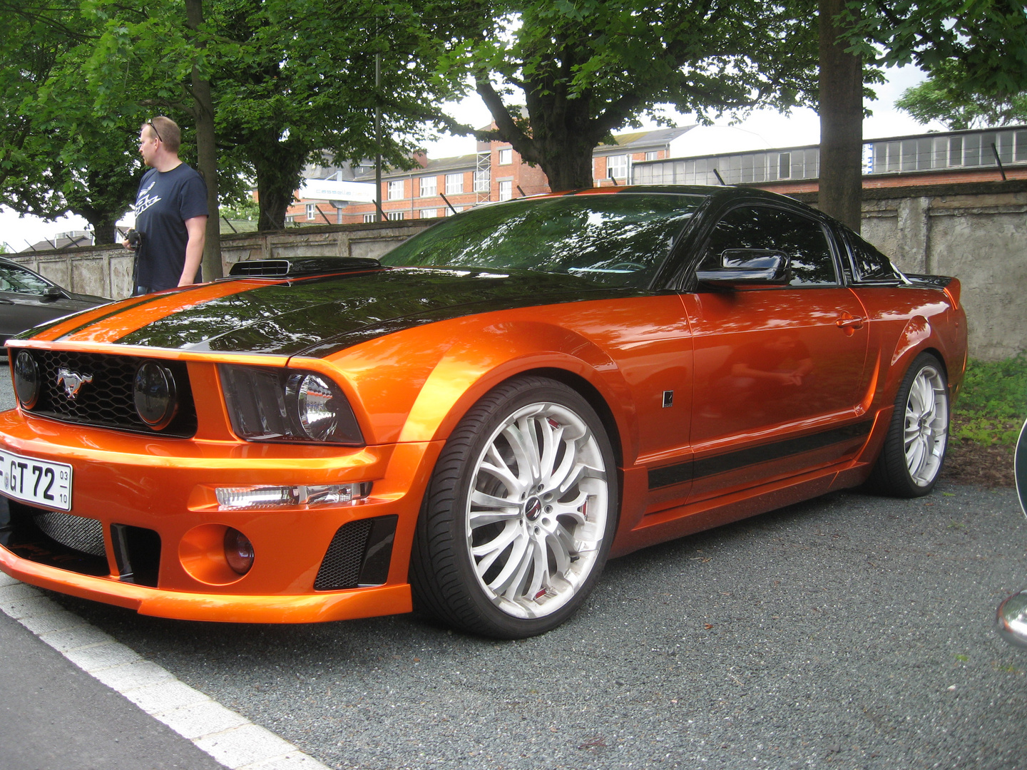 2012 FORD MUSTANG TREFFEN in der Classic-Stadt-Ffm