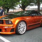 2012 FORD MUSTANG TREFFEN in der Classic-Stadt-Ffm