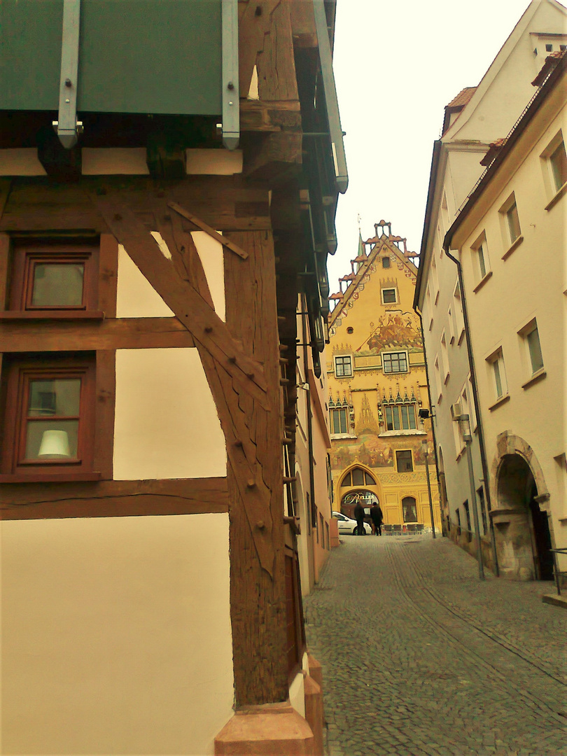 20120424  ARCHIV :Tolle Holzverbindung     in Ulm gesehen   