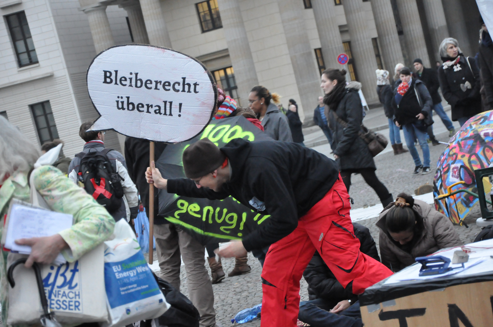 20121118 Pariser Platz - Keine Grenzen