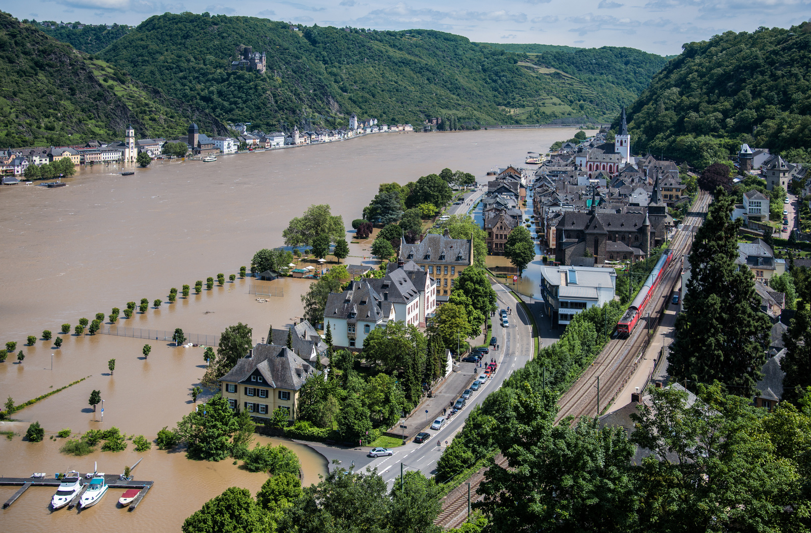 2013-06-03: Rheinhochwasser!