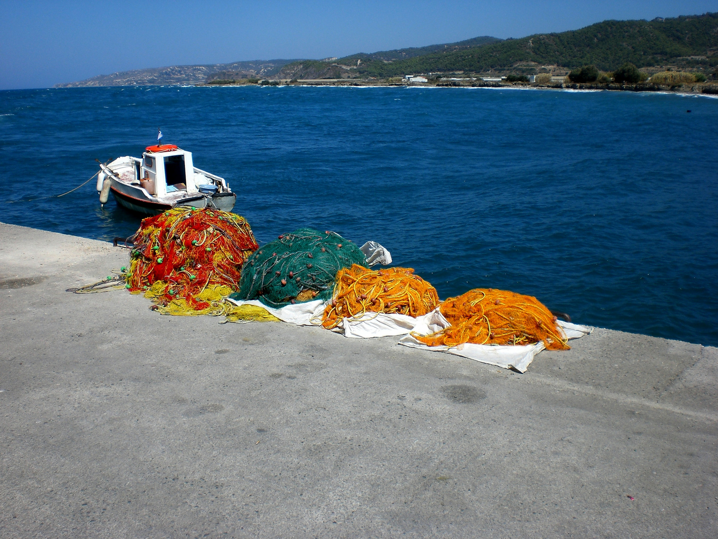 2013-31_am Hafen von Kamiros/Skala