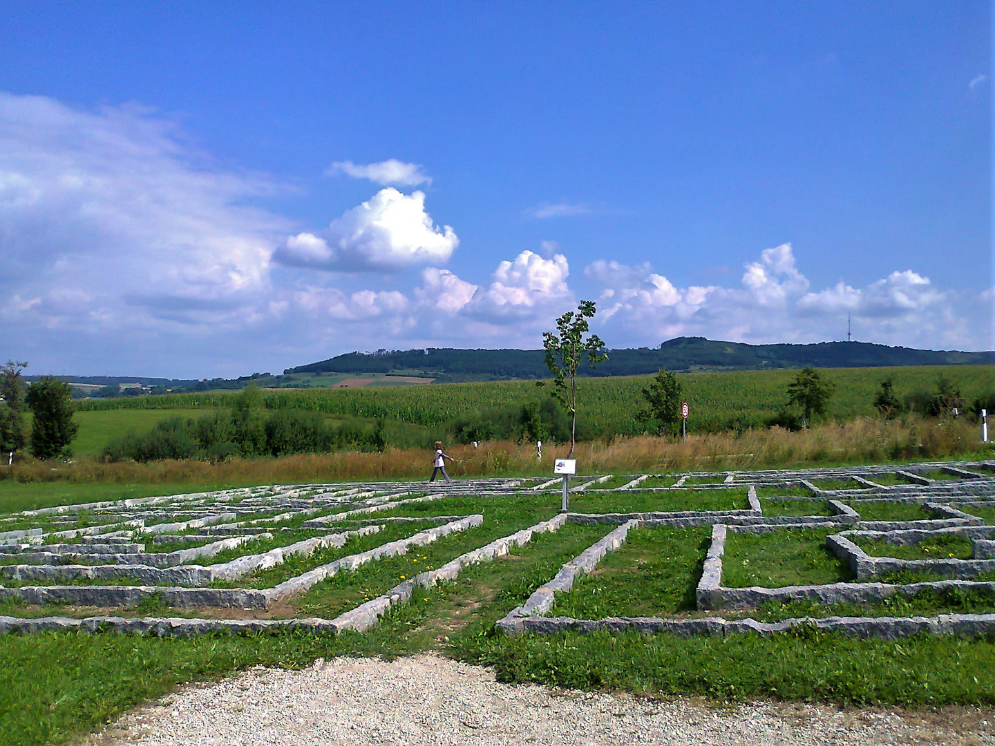 20140830  ARCHIV :Freigelände LIMESEUM Ruffenhofen