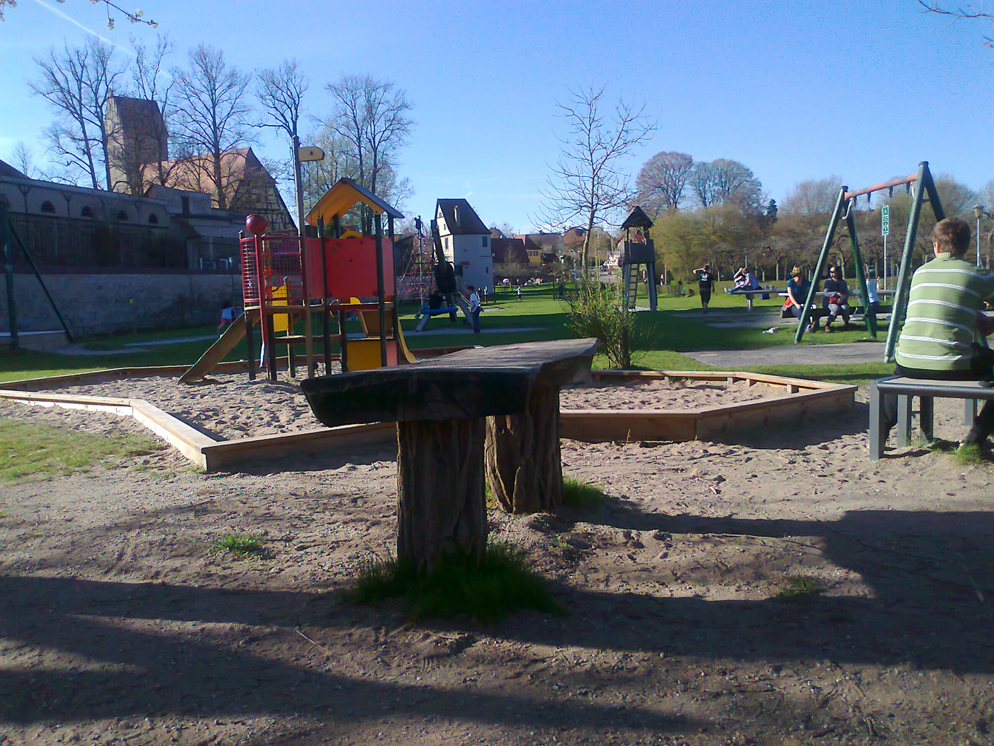 20150415  ARCHIV Sehnsuchtsort Dinkelsbühl Spielplatz an der Bleich