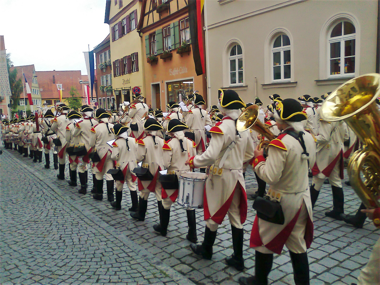 20150720  ARCHIV Dinkelsbühler Knabenkapelle  beim Festzug Kinderzeche