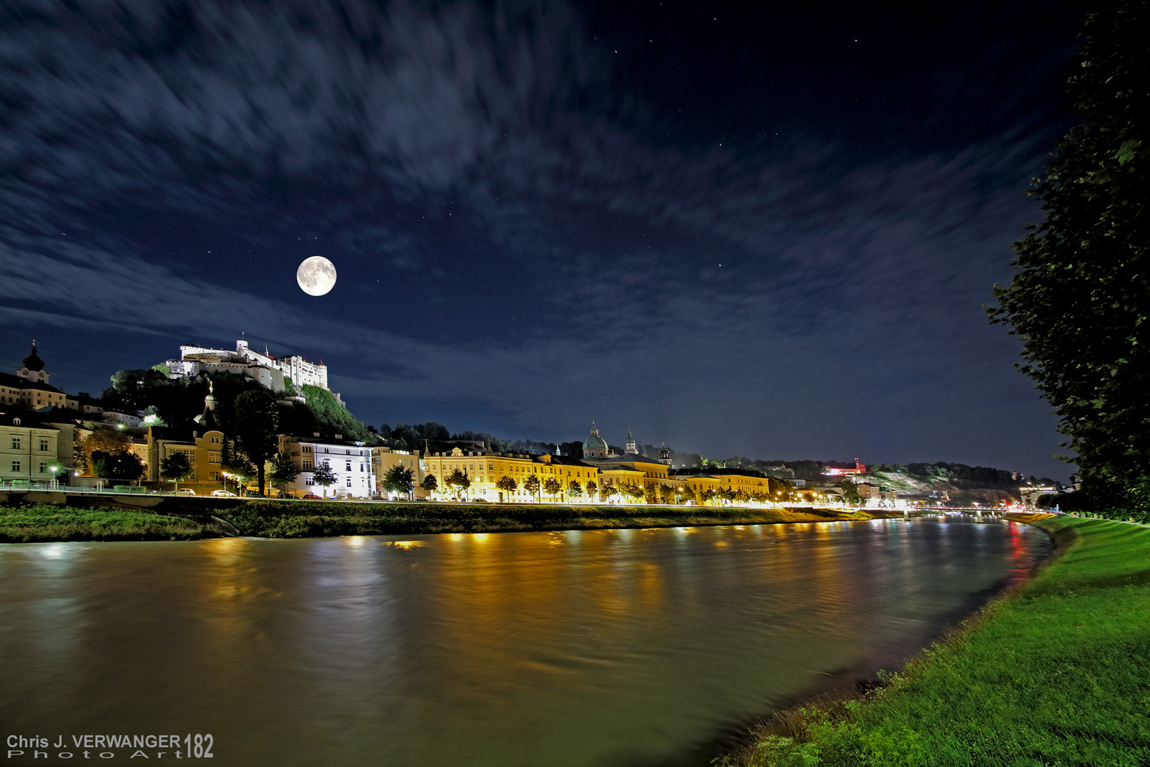 20150731 "Blue Moon Day" Salzburg mit Festung
