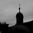 20151010 Salzburg Nonnbergstiege Blick auf Kajetanerkirche