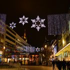 2016 Frankfurt Zeil, abends in der Weihnachtszeit