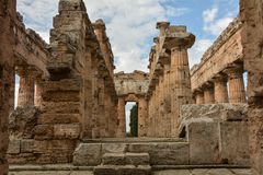 2016 Poseidontempel in Paestum - Cella