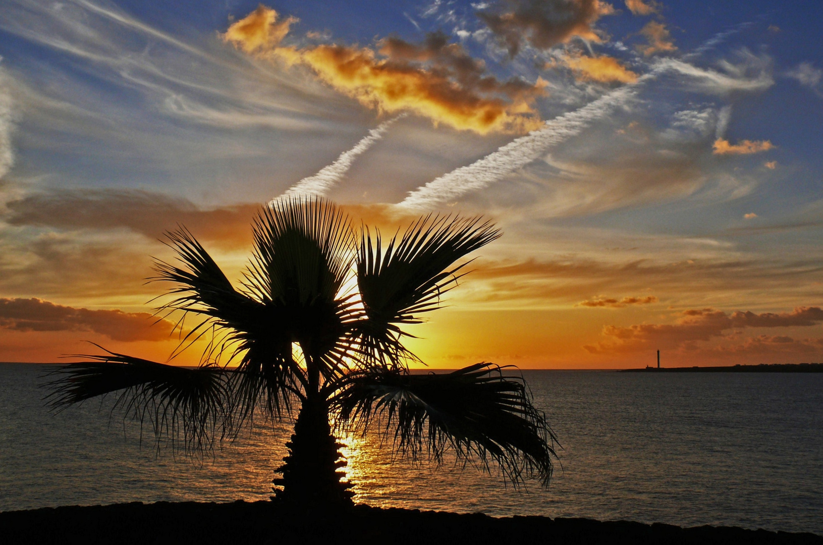 2016 - Sonnenuntergang auf Lanzarote