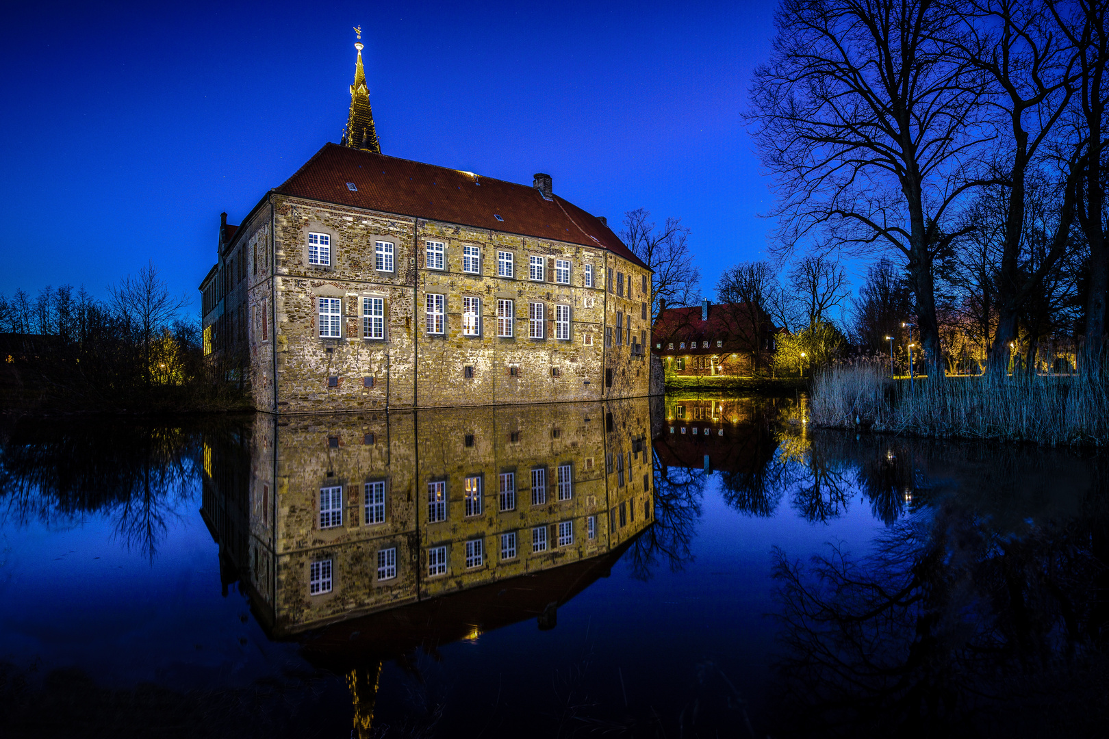 2017 blaue Stunde - Burg Lüdinghausen