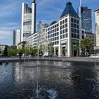 2017 Brunnen auf dem Goetheplatz in Frankfurt