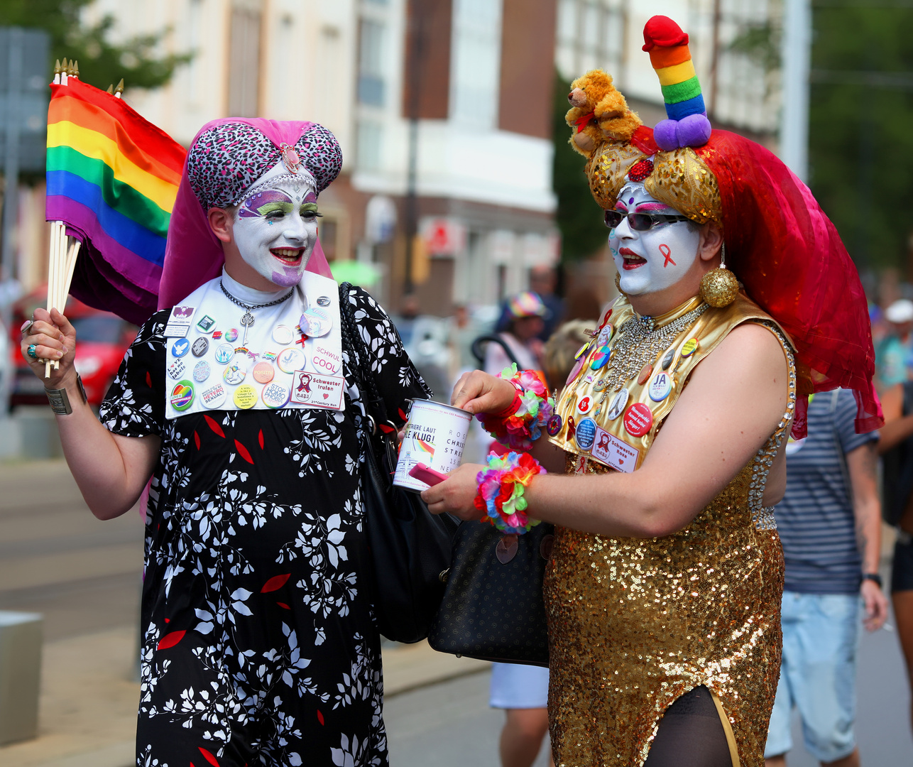 2017 CSD ROSTOCK - Fotoimpression mit den Schwestern