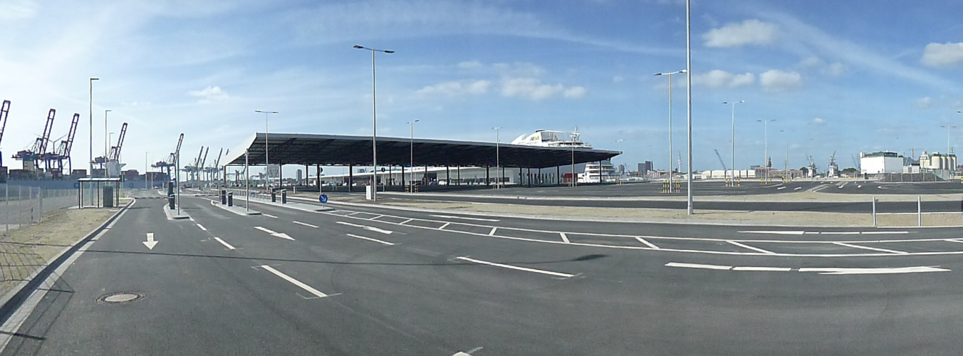 2017 Das neue Cruise-Terminal in Steinwerder